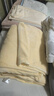 京东京造 230g牛奶雕花绒三件套 A类秋冬加厚高克重法兰绒保暖单人学生宿舍 0.9/1.2m床黄油饼干 实拍图
