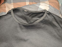 【速干网眼透气】男士高端冰丝短袖男夏季半袖t恤男情侣衣服男装 网眼短袖-深灰色 2XL 实拍图