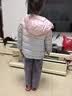 小马宝莉女童轻薄羽绒服秋冬外套2026新款儿童渐变连帽童装 天蓝 130 实拍图