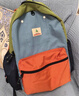 SHUKIKU儿童书包幼儿园背包防丢户外旅游防泼水超轻双肩包橙红S+码 实拍图