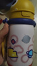 babycare儿童水杯6个月以上宝宝霸王龙不锈钢保温杯上学450ml-新旧款混发 实拍图