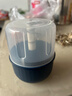 绞肉机小型打蒜器家用绞蒜切蒜器多功能辅食料理机电动蒜泥神器蒜蓉机自动切菜机压蒜器 蓝色-升级大电机 0.26L （塑料杯） 实拍图