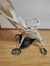 smartstroller遛娃神器婴儿推车可坐可躺轻便折叠双向高景观0-6岁用宝宝溜娃车 香槟白(铝合金车架+3D舒适透气) 实拍图