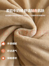 无印良品法兰绒四件套 牛奶绒刺绣冬季加厚保暖1.5/1.8米双人床上用品套件床单 被套200*230cm 实拍图
