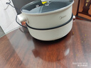 美的（Midea）电火锅 火锅专用锅3-4人 电锅一体家用多功能锅 一锅多用宿舍电煮锅 电热锅分体可拆 6L 【大容量|1800w速沸】HGE28T71 实拍图