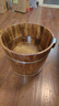 京东物流 泡脚桶木桶足浴桶家用木质洗脚盆过脚桶按摩足浴盆碳化 碳化30cm单边+足浴粉+盖子 实拍图