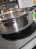 美厨（maxcook）304不锈钢火锅26cm 汤锅电磁炉火锅复底带盖 送一对火锅勺MH-26 实拍图