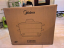 美的（Midea）电火锅钛陶0氟多功能锅不锈钢蒸锅鸳鸯火锅专用锅超薄速沸多功能一体电锅煎烤料理锅DLS332266S 实拍图