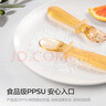 新安怡（AVENT）飞利浦新安怡 宝宝学吃饭训练勺子硅胶叉勺婴儿辅食勺儿童餐具 实拍图