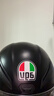 AGV K1S头盔K1摩托车机车全盔四季通用全覆式跑盔男女广角通风透气3C K1S-MATT BLACK XL（适合59-61头围） 实拍图