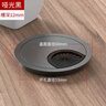 穗之语电脑桌孔盖电脑办公桌穿线孔盖板圆形线孔盖洞装饰盖桌面圆形走线 哑光黑开孔直径53 实拍图