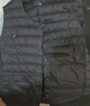 鸭鸭（YAYA）反季羽绒服男冬季轻薄羽绒背心内穿马夹男士保暖内胆薄款马甲KX 黑色 L /175 实拍图