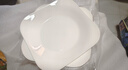 友来福 陶瓷盘家用白瓷盘子9英寸中式方形菜盘汤盘微波炉可用4只装 实拍图