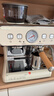 Barsetto【国家补贴15%】百胜图二代2S带称咖啡机双加热意式商用全半自动家用奶泡电动现磨豆研磨一体机 米白色 实拍图