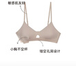 内外橙标零敏玲珑蜜粉杯文胸内衣女不空杯聚拢固定杯张小婉同款送女生 安心裸（裸肤） 75A /75B(M) 实拍图