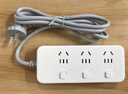 公牛（BULL）分控插座/插线板/插排/排插/接线板/拖线板  3C认证  3位分控全长1.8米 独立开关 实拍图