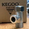 科固（KEGOO）活接三通接头一进二出4分 马桶水龙头角阀水管分水器四分 K5032 实拍图