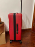不莱玫行李箱女拉杆箱男旅行箱大容量结婚托运密码箱子22英寸plus 红色 实拍图