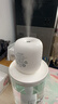 几素 加湿器迷你卧室婴儿家用宿舍便携小型无线空气低噪床头小巧补水办公室桌面usb车载香薰大容量加湿 【2200毫安】8根滤芯+500ml原装玻璃瓶 实拍图