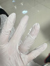 英科医疗（INTCO）一次性手套丁腈手套100只中码加厚耐用丁晴白色食品级橡胶手套 实拍图