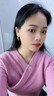 DAVA奥特莱斯特价18K金三生三世镶钻耳环高级感耳扣耳钉耳圈耳饰女 251三生三世镶钻耳钉 实拍图