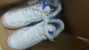 迪卡侬乒乓球鞋男鞋乒乓球球鞋牛筋底运动鞋儿童女透气白色38-2491401 实拍图