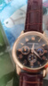 【网红爆款】商务腕表石英运动表休闲皮带男女手表 合金棕色 实拍图