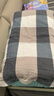 洁丽雅（Grace）家纺 绅士格子纯棉加厚吸汗大枕巾 两条装 兰 145g/条 80*50cm 实拍图