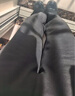 SIINSIIN【专享】阔腿裤女2024加绒裤子垂感休闲简约直筒裤黑色高腰收腹裤 【暖皮常规款】显瘦黑 加绒 S 【80-100斤】 实拍图