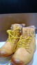 骆驼（CAMEL）【王俊凯同款】加绒马丁靴男鞋秋冬新款大黄靴女户外工装登山靴子 G122W7757TR金黄色（男 绒里款） 41 实拍图