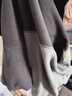 京东京造夹克外套男冲锋摇粒绒衣服女25秋季新款抓绒衣 深灰 M 实拍图