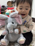 汇乐玩具儿童毛绒玩具躲猫猫大象安抚哄娃玩偶公仔宝宝学说话周岁生日礼物 实拍图