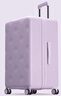 不莱玫行李箱拉杆箱旅行箱子大容量女学生男出国托运26英寸密码箱 紫色 实拍图