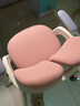 米粒生活F1儿童学习椅子小学生书房写字椅家用可升降座椅凳131/134FB布粉 实拍图