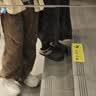 俞兆林（YUZHAOLIN）棉拖鞋女冬季EVA防水毛绒保暖室内居家用可外穿博肯棉鞋 YF598 实拍图