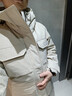 优衣库男装女装高级保暖羽绒茄克冰雪羽绒户外连帽外套477136 30 浅米色 M /170/92A 实拍图