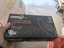 爱马斯（AMMEX）一次性手套丁腈100只中号加厚耐用实验室防护厨房黑色丁腈手套 实拍图
