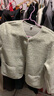 优衣库女装仿羊羔绒摇粒绒圆领开衫/外套472938 481025 472938/30浅米色 L 实拍图