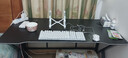 甄严选电脑桌台式电竞桌椅套装组合桌子办公家用桌学习桌书房书桌写字桌 【黑架+黑碳纤纹面】单桌120*60 实拍图