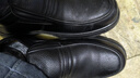意尔康男鞋商务休闲鞋加绒保暖爸爸鞋高帮棉鞋皮鞋男 59783W黑色 42 实拍图