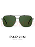 帕森（PARZIN）偏光太阳镜男 时尚简约多边形眼镜合金框防晒驾驶潮墨镜PZ6653 实拍图