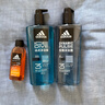阿迪达斯 （adidas）男士沐浴露洗发水洗面奶三效合一 游泳去氯保湿 冰点热情套装1.2L 实拍图