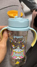 贝亲（Pigeon）自然成长翻盖直饮吸管 大童奶瓶330ml 马戏团 18月+ AA279 实拍图