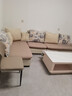 全友家居 现代简约皮布艺沙发客厅大户型转角贵妃位沙发家用 实拍图