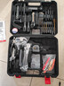 欧莱德充电电钻家用手电钻工具箱套装维修组合五金工具箱套装螺丝刀 实拍图
