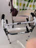 可孚老人残疾人助行器康复拐杖助步器四角手杖助力行走带坐浴板 实拍图