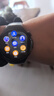 HUAWEI WATCH 5 42mm基础款深锖色不锈钢表壳幻月黑氟橡胶表带首创X-TAP智感窗eSIM通信手表华为智能手表 实拍图