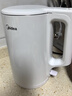 美的（Midea）电烧水壶电热水壶家用1.5L容量316L母婴级不锈钢无缝内胆双层防烫自动断电MK-HJ1566-PRO 实拍图