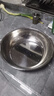 【不锈钢】和面盆厨房烘焙家用火锅盆洗菜打蛋汤锅盆醒面盆料理盆 32cm【热卖款】不锈钢 和面盆 实拍图