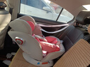 贝倍适儿童安全座椅汽车通用0-4-12岁宝宝婴儿旋转车载isofix便携坐椅 尊享粉（硬接口+上拉带+侧防） 实拍图